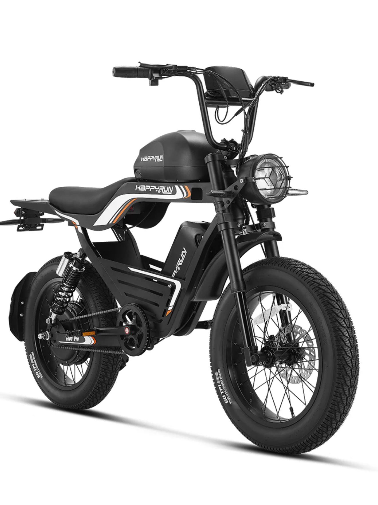 HappyRun G100 Pro 6000W Dual Battery Electric Bike